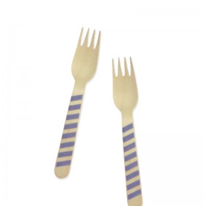 Fork - Stripe Lavender